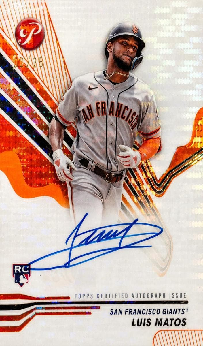 Luis Matos 2024 topps Topps Pristine