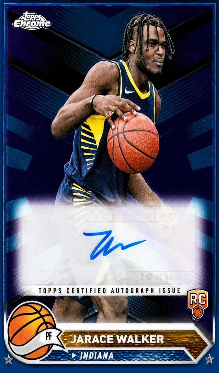Jarace Walker 2023 topps Topps Chrome
