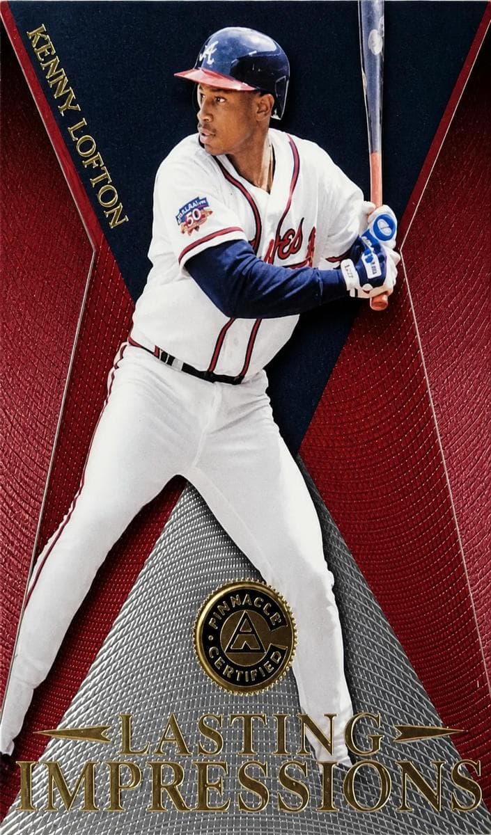 Kenny Lofton 1997 panini Pinnacle Certified