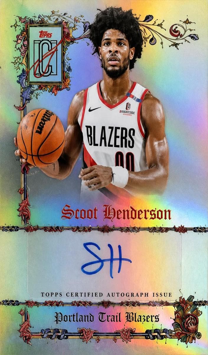 Scoot Henderson 2025 topps Topps Signature Class