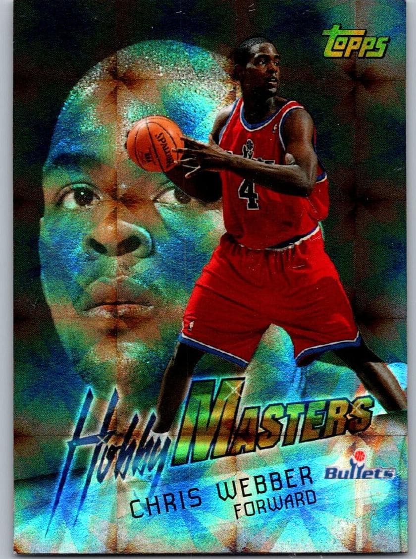Chris Webber 1996 topps Topps