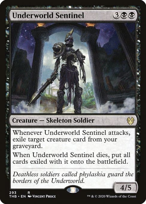Underworld Sentinel 2020 Magic: The Gathering Theros Beyond Death