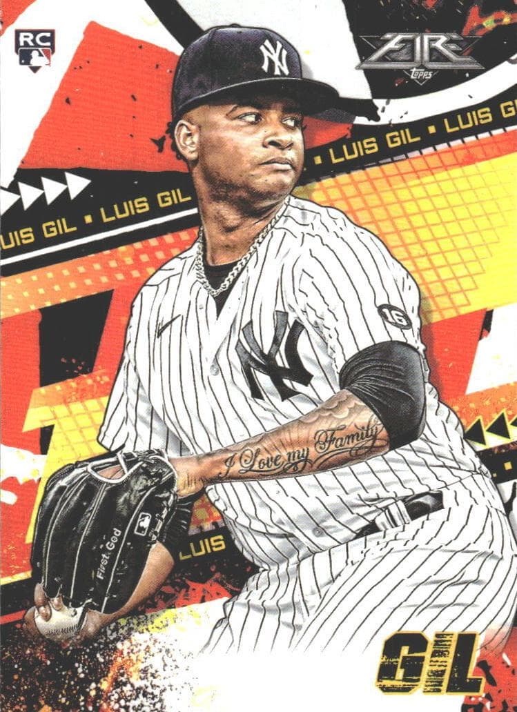 Luis Gil 2022 topps Topps Fire