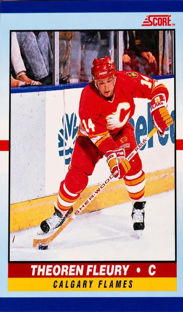 Theoren Fleury 1990 score