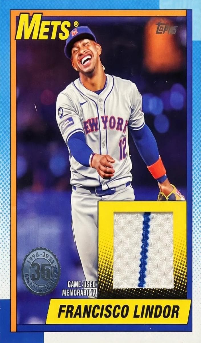 Francisco Lindor 2025 topps Topps