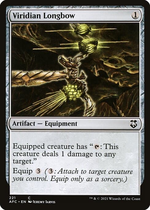 Viridian Longbow 2003 Magic: The Gathering Mirrodin