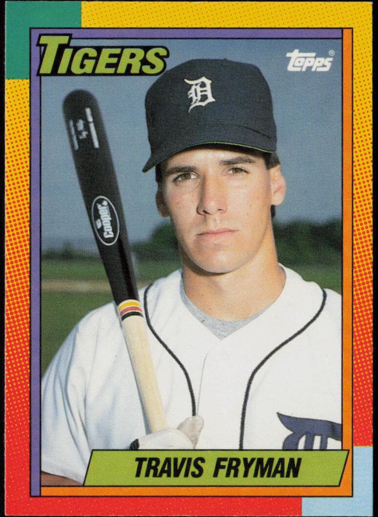 Travis Fryman 1990 topps