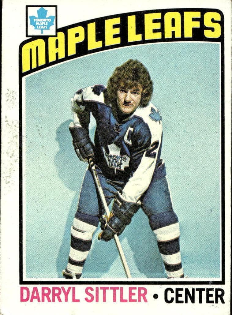 Darryl Sittler 1976 topps Topps