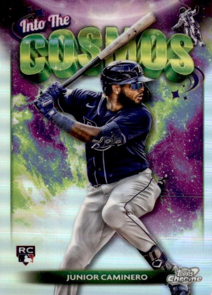 Junior Caminero 2024 topps Topps Cosmic Chrome