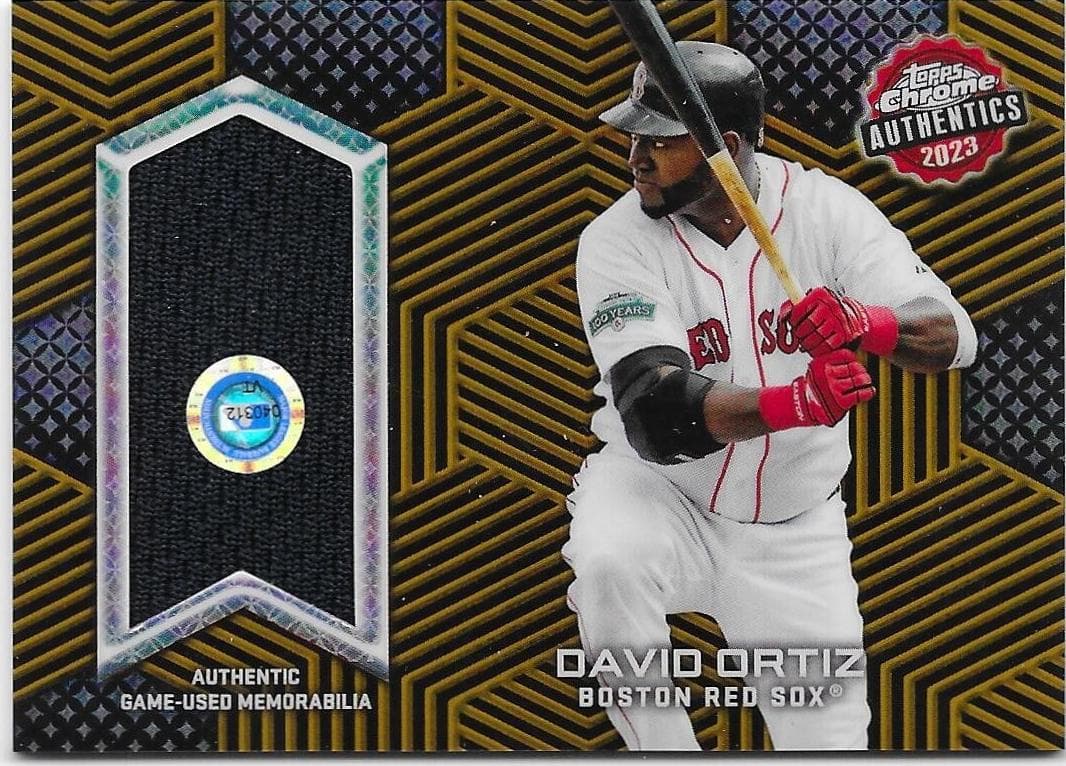 David Ortiz 2023 topps Topps Chrome