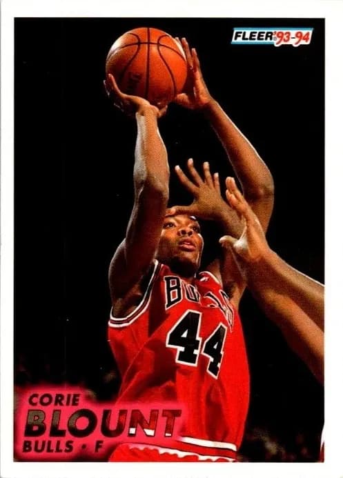 Corie Blount 1993 fleer Fleer
