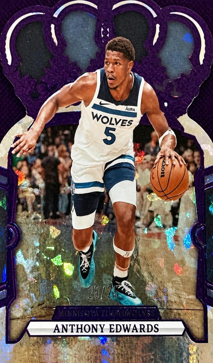 Anthony Edwards 2023 panini Panini Crown Royale