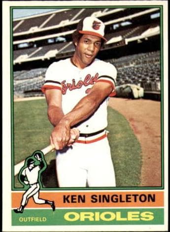 Ken Singleton 1976 topps