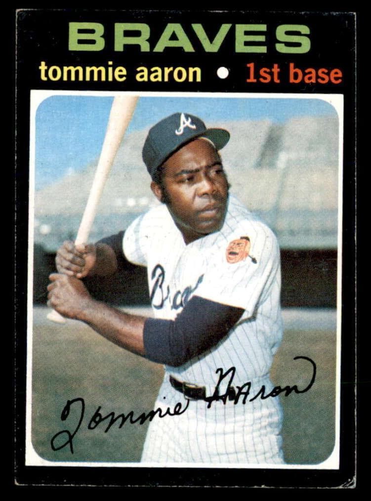 Tommie Aaron 1971 topps Topps
