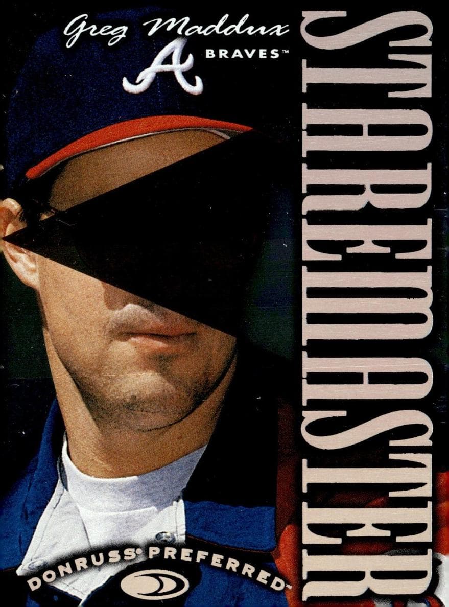 Greg Maddux 1997 panini Donruss Preferred