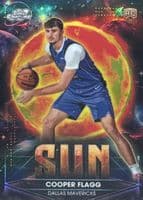 Cooper Flagg 2025 topps Topps Chrome Cosmic Planetary Pursuit - Sun