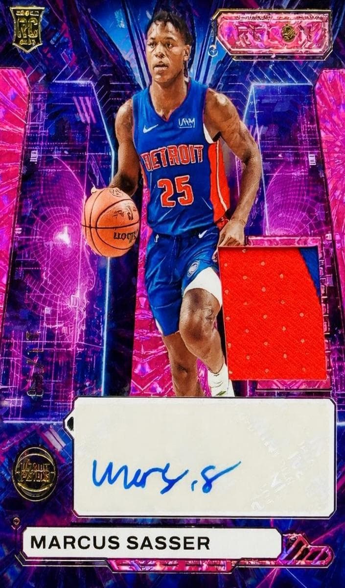 Marcus Sasser 2023 panini Recon