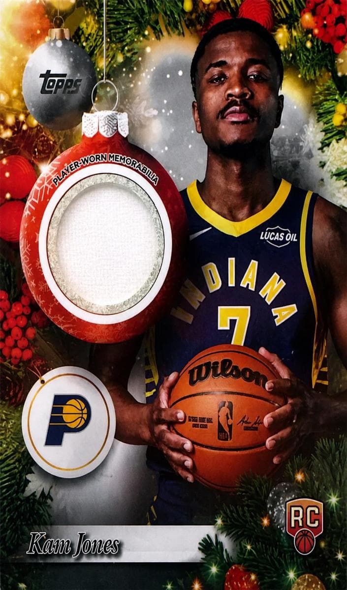 Kam Jones 2025 topps Topps Holiday