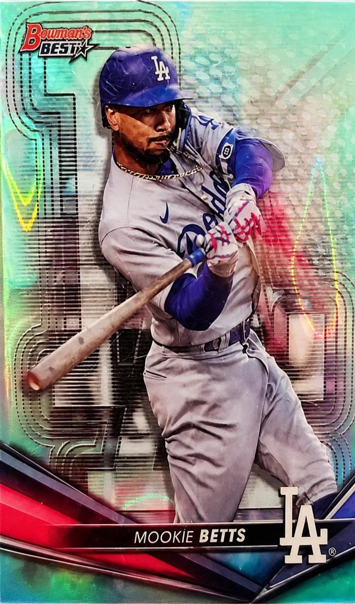 Mookie Betts 2022 bowman Bowman's Best