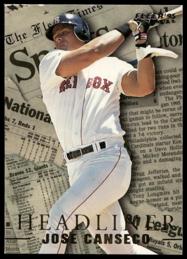 Jose Canseco 1995 panini