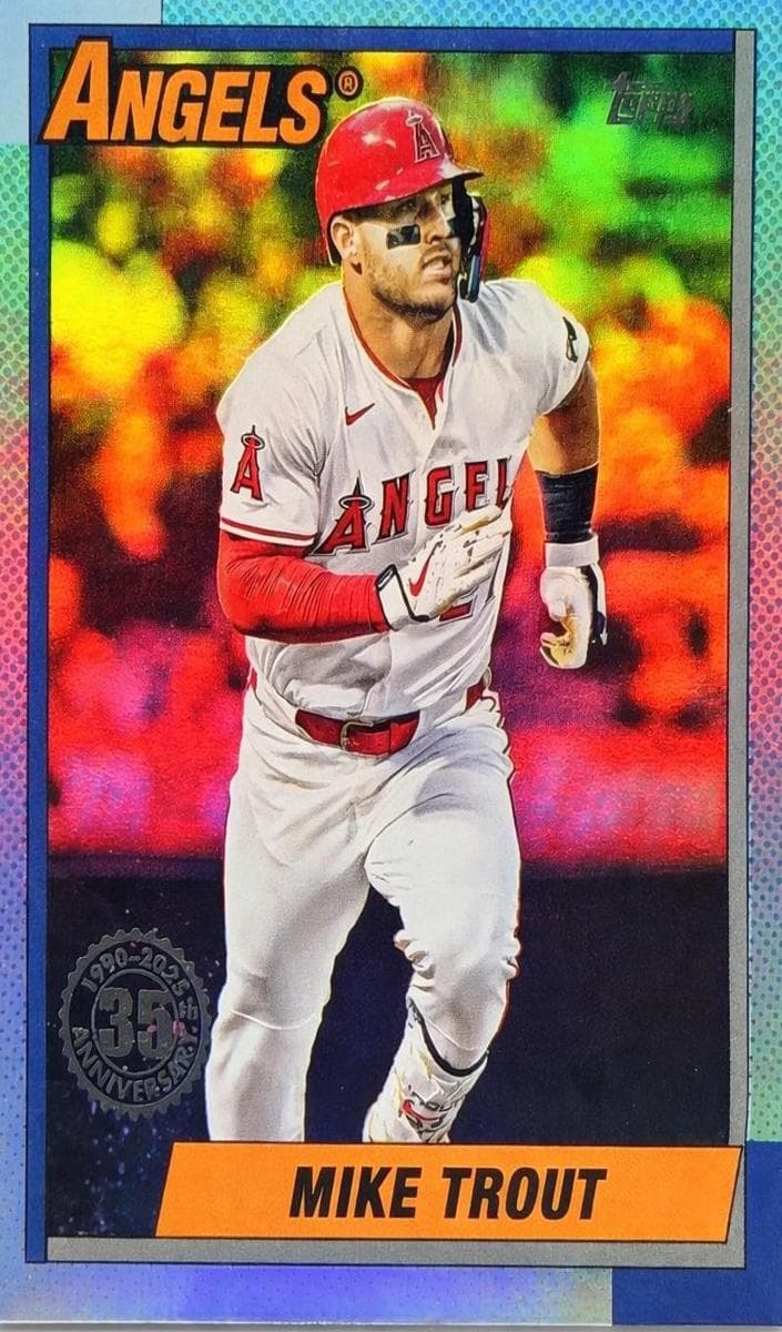 Mike Trout 2025 topps