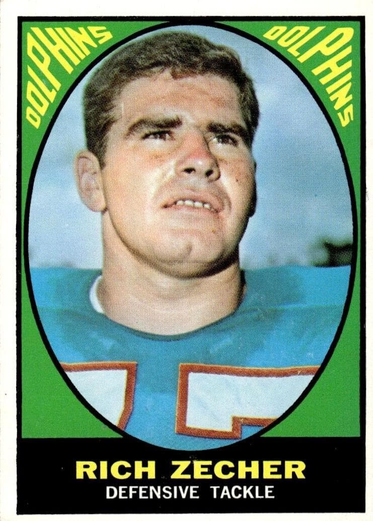 Rich Zecher 1967 topps