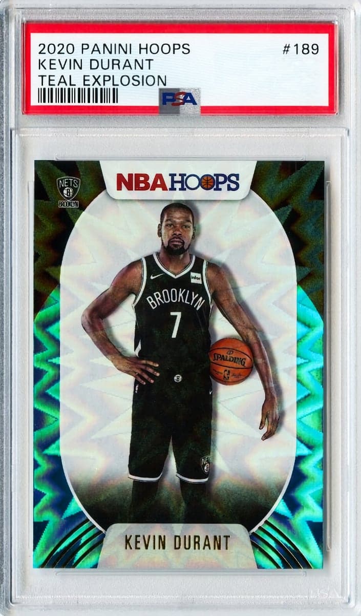 Kevin Durant 2020 panini Hoops Winter