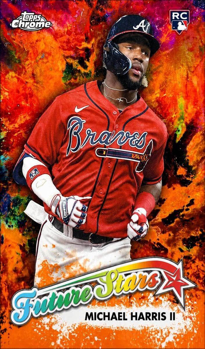 Michael Harris II 2023 topps Topps Chrome Update