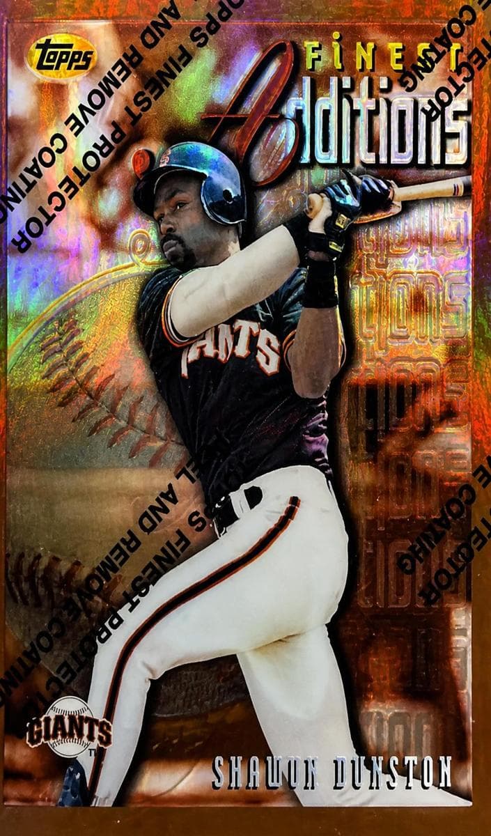 Shawon Dunston 1996 unknown Finest