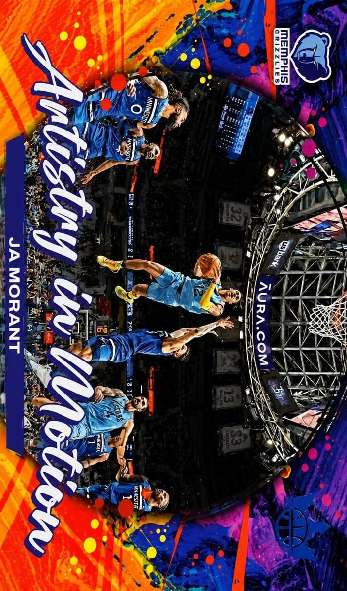Ja Morant 2023 panini Panini Court Kings