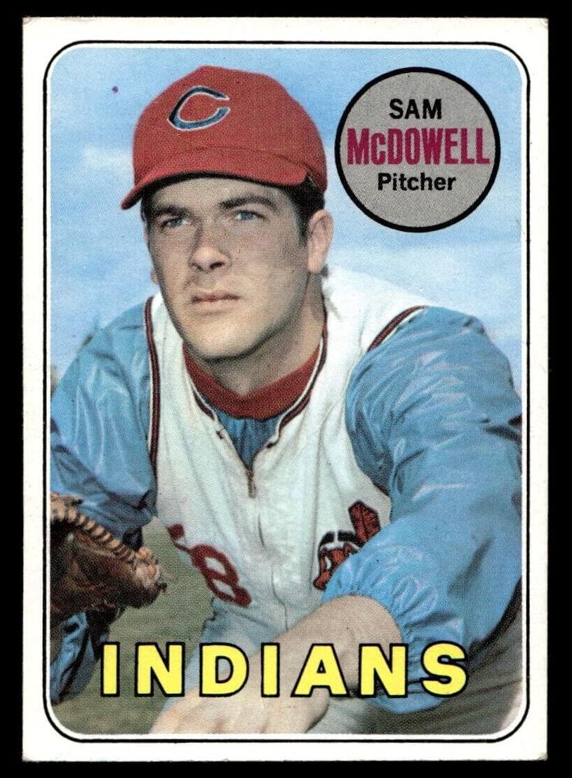 Sam McDowell 1969 topps Topps