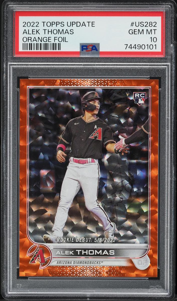 Alek Thomas 2022 topps Topps Update
