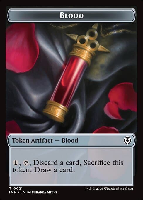 Blood 2025 Magic: The Gathering Innistrad Remastered Token
