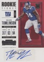 Dalvin Tomlinson trading card