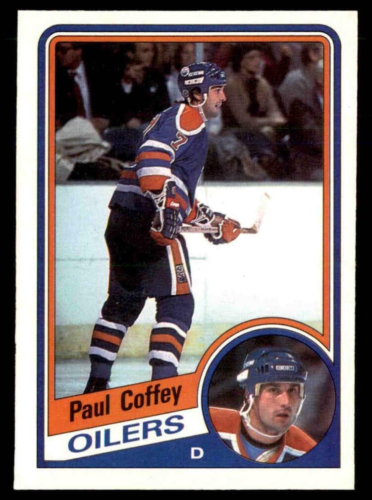 Paul Coffey 1984 topps O-Pee-Chee