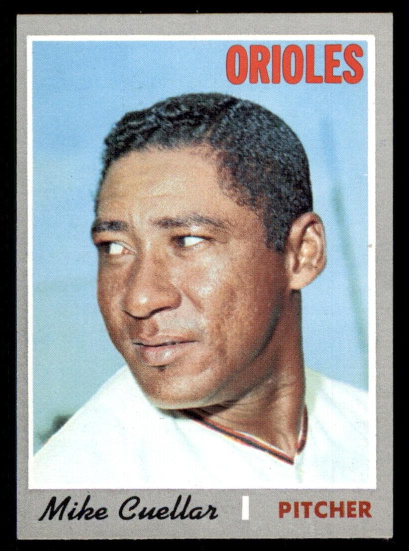 Mike Cuellar 1970 topps Topps