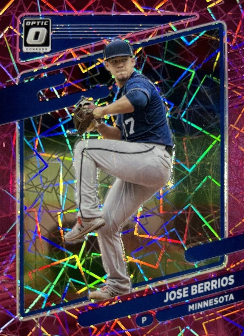 Jose Berrios 2021 panini Donruss Optic