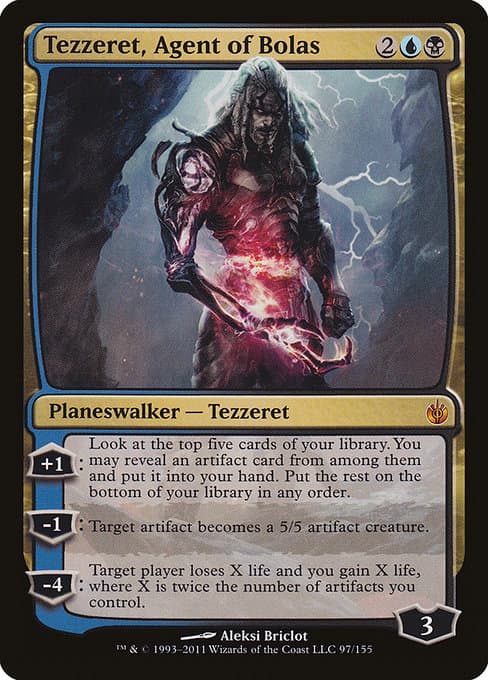 Tezzeret, Agent of Bolas 2011 Magic: The Gathering