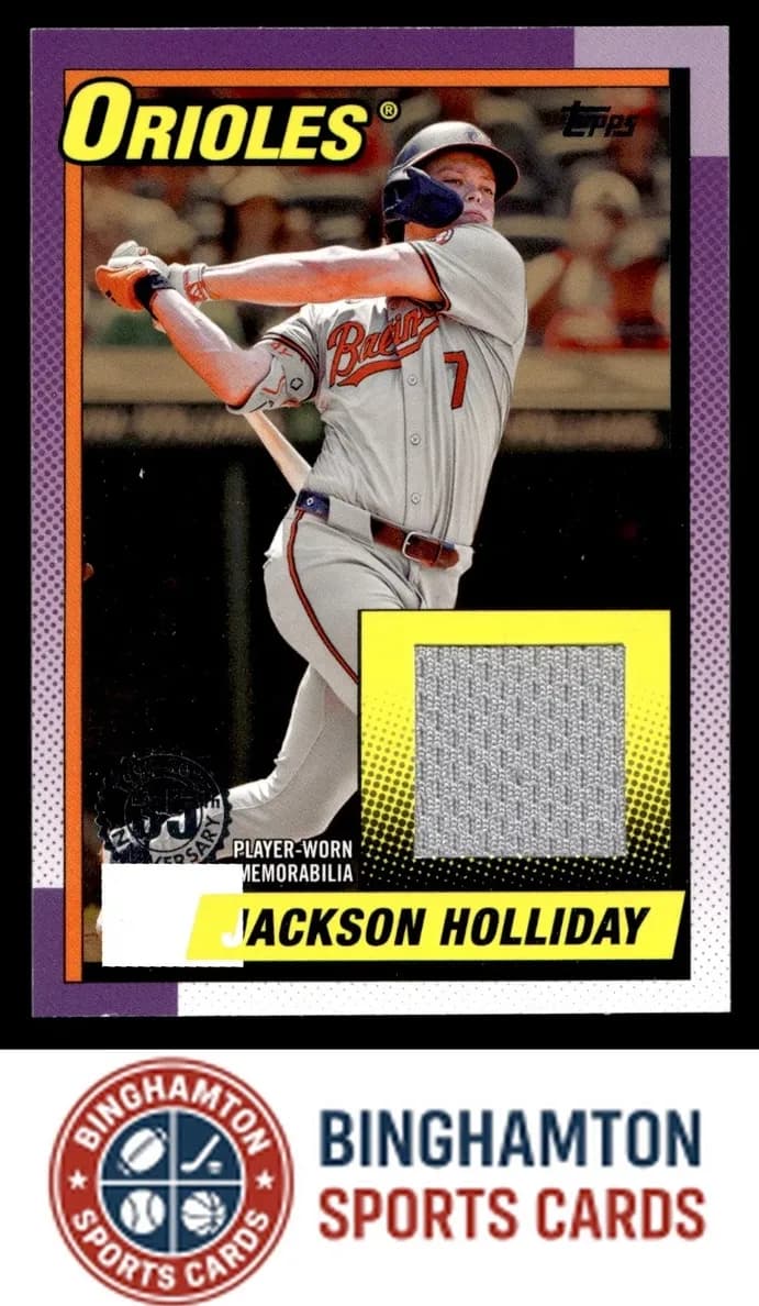Jackson Holliday 2025 topps Topps