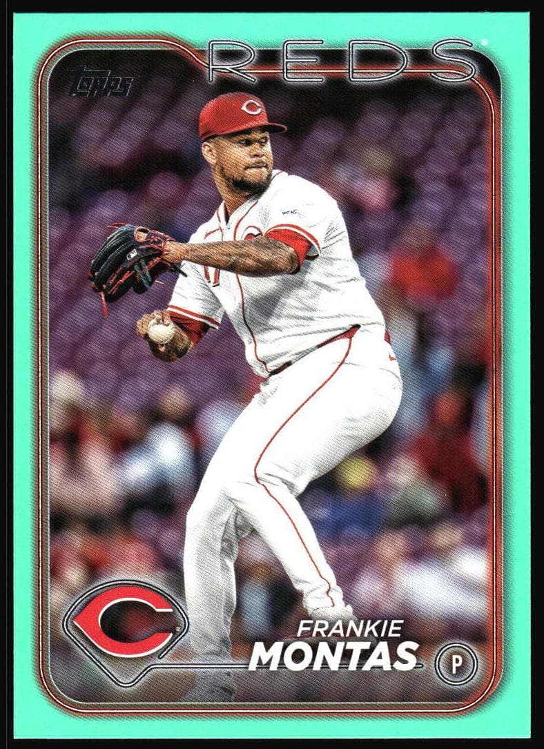 Frankie Montas trading card