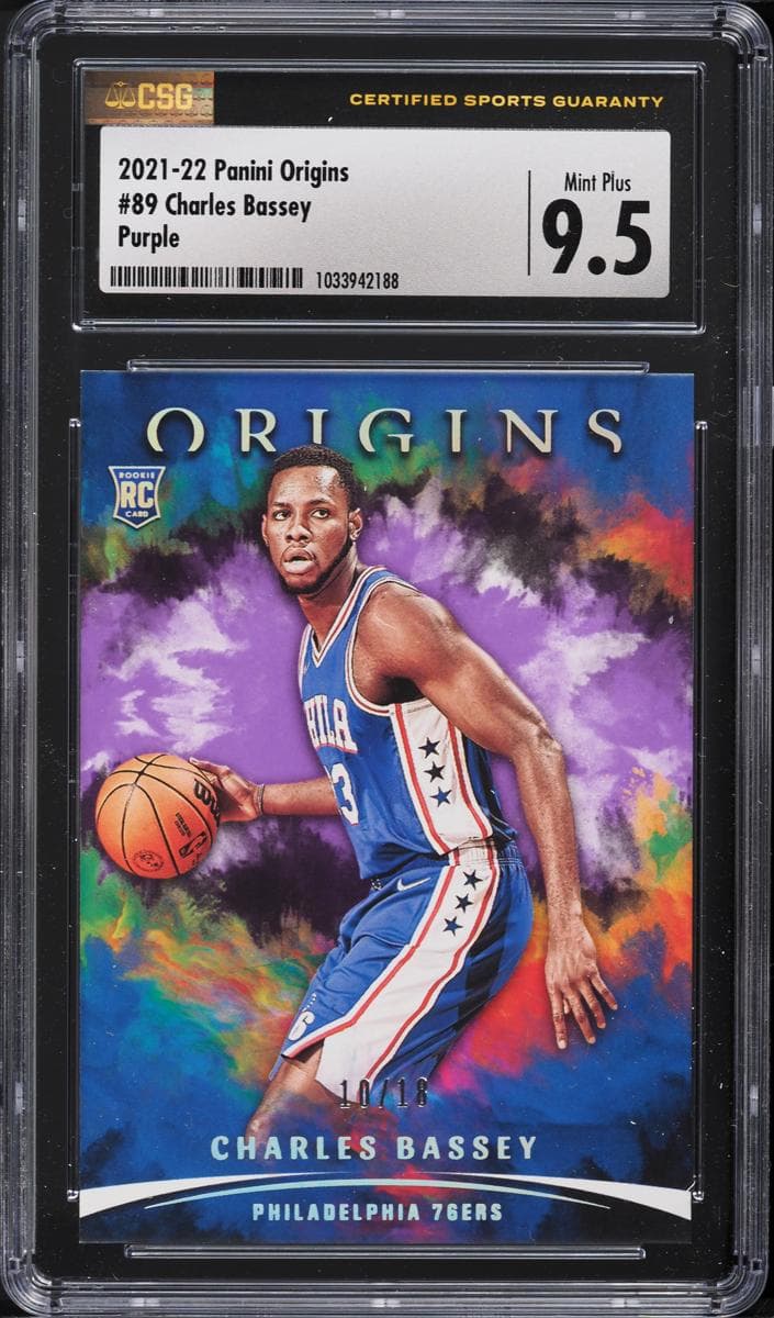 Charles Bassey 2021 panini Panini Origins