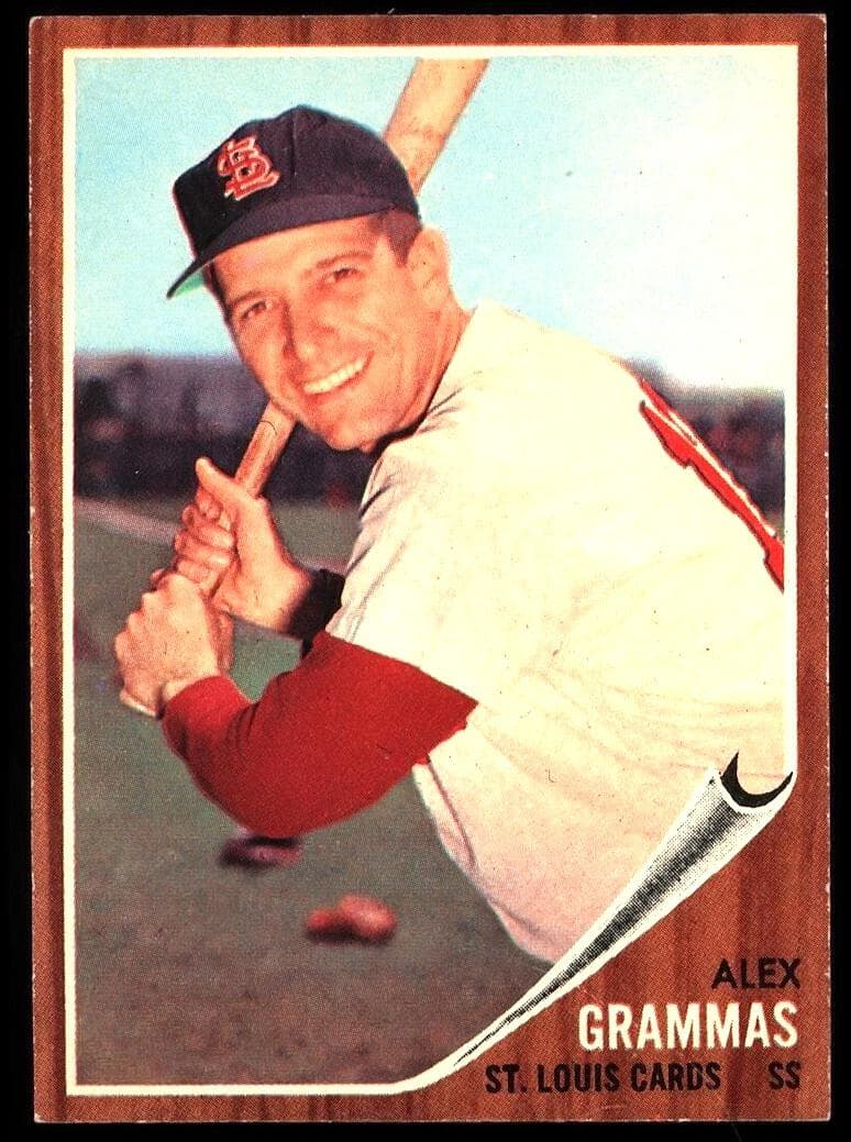Alex Grammas 1962 topps Topps