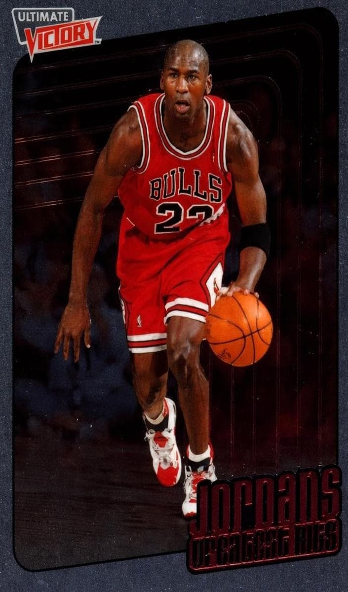 Michael Jordan 1999 upper-deck Ultimate Victory