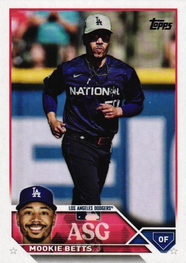 Mookie Betts 2023 topps Topps Update