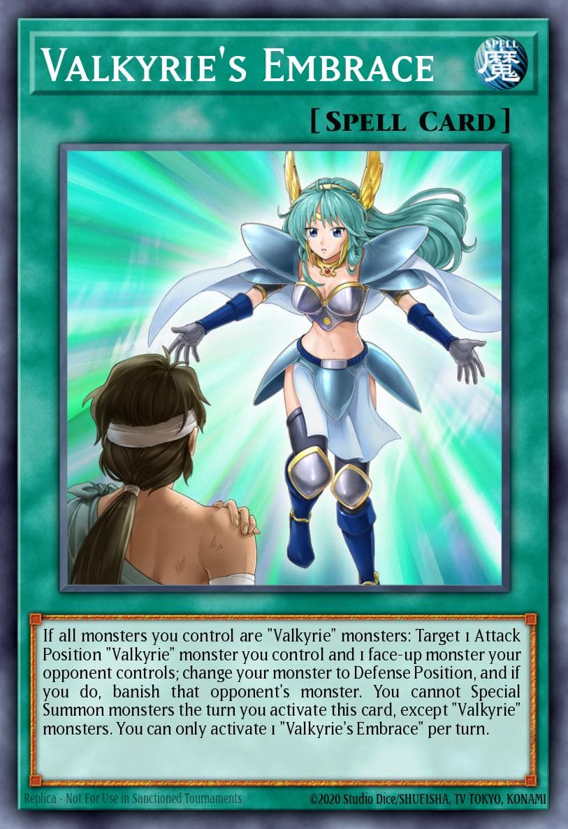 Valkyrie's Embrace 2019 Yu-Gi-Oh! Dark Neostorm
