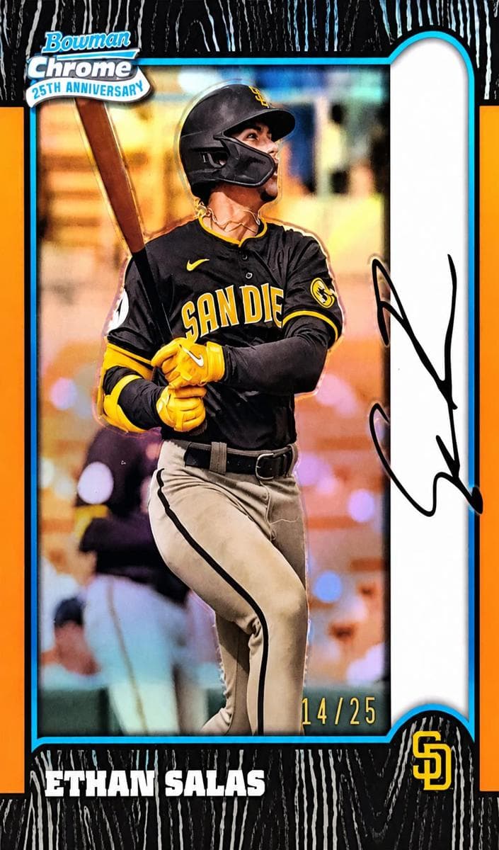 Ethan Salas 2024 bowman Bowman Chrome