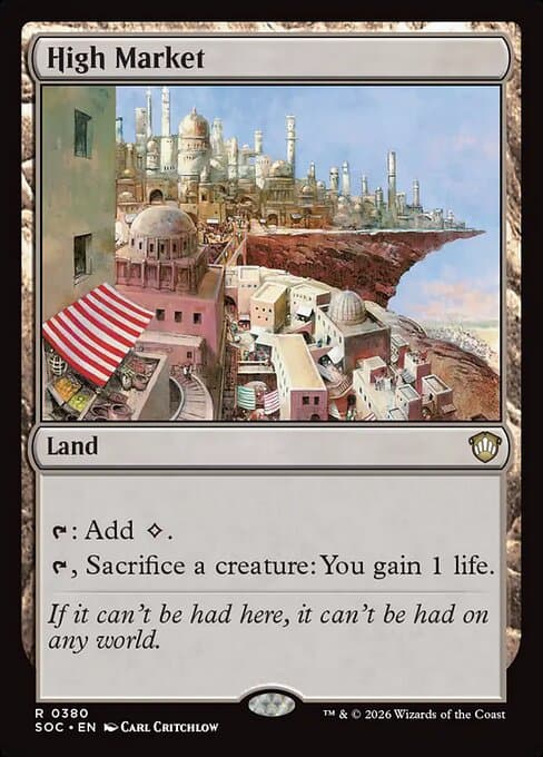 High Market 2017 Magic: The Gathering Commander Anthology