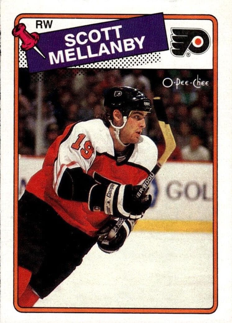 Scott Mellanby 1988 o-pee-chee O-Pee-Chee