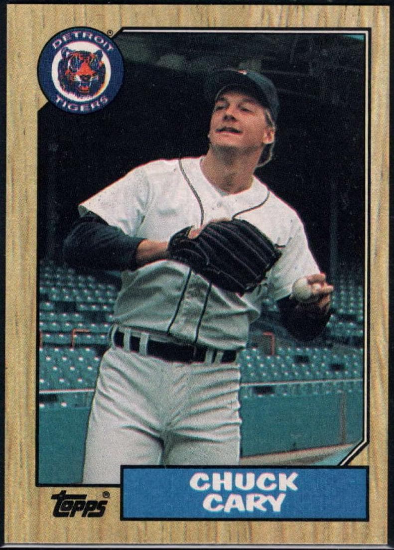 Chuck Cary trading card
