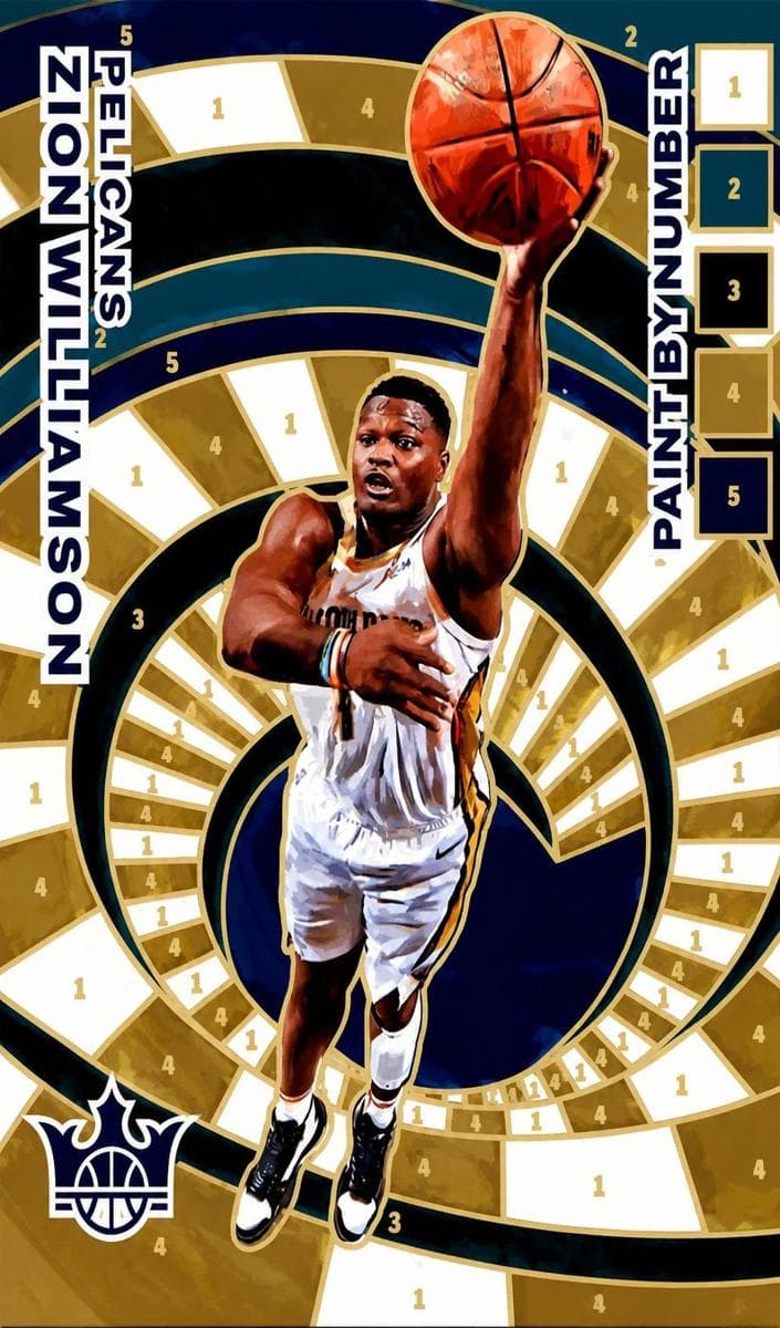 Zion Williamson 2022 panini Panini Court Kings